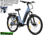 Preview: Damen E-Bike Kemoway City K5s, Vollgefedert, 110NM, 720WH, blau